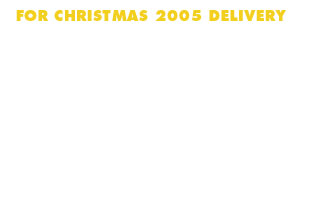 For Christmas Delivery